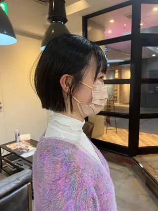 ショート beleefric 🩵チセのヘアスタイル