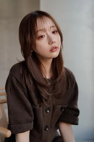 セミロング navile GINZAのヘアスタイル