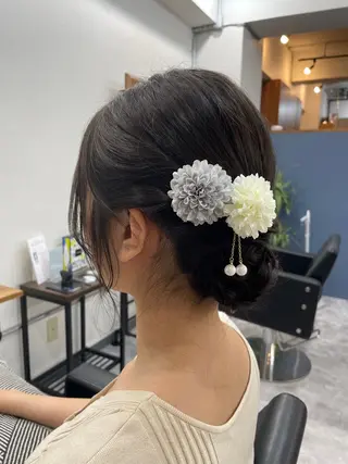セミロング OGAWA HIROKIのヘアスタイル