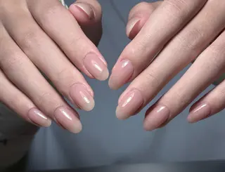 ネイル By moonネイル 🌷ワンホン/韓国風のネイルデザイン