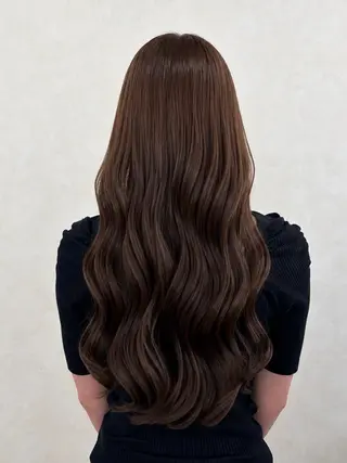 ロング カラー 倉澤 愛理のヘアスタイル