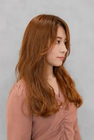 ロング カラー カワクボ ハルキのヘアスタイル