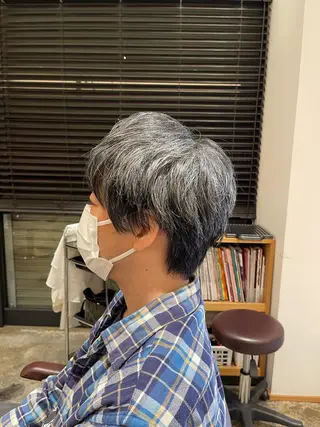 メンズ 林下 優花のヘアスタイル