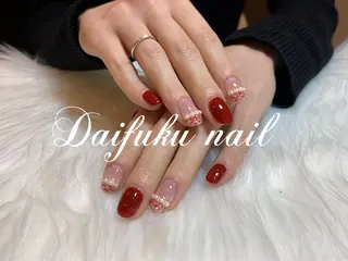 ミディアム Daifuku nailsのネイルデザイン