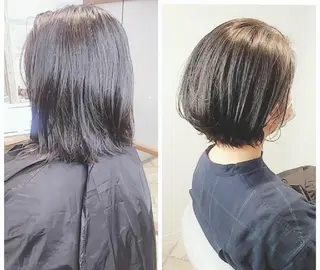 ショート kijima ricoのヘアスタイル