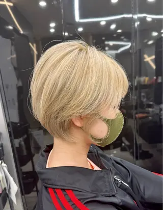 ショート 🧡/艶髪/桑原 拓也/ショート/🧡のヘアスタイル