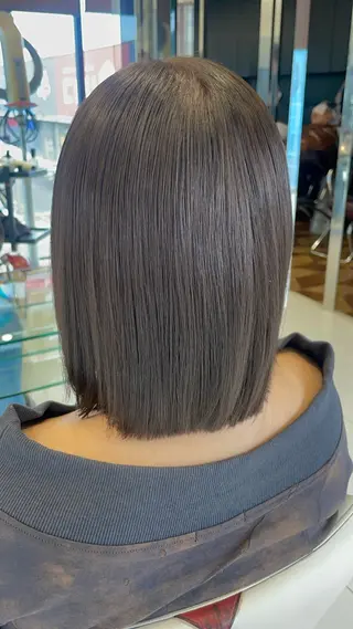 ミディアム 横山 一誠のヘアスタイル