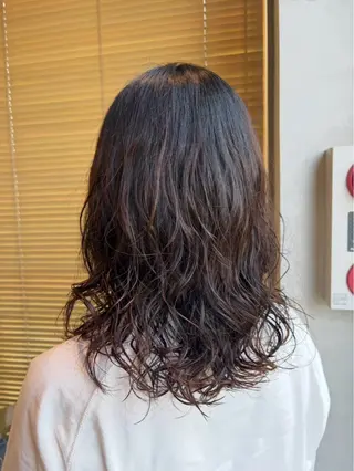 パーマ はらだ かなうのヘアスタイル