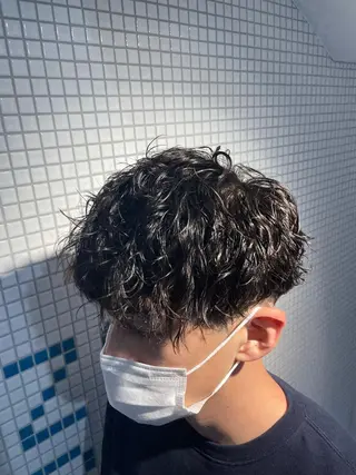 ショート カラー パーマ メンズ 🍃メンズヘア🍃 セヤシュウヘイのヘアスタイル
