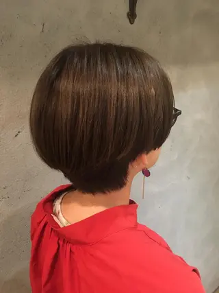 ショート カラー 鎌田卓也/髪質改善 /透明感カラーのヘアスタイル