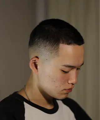 ショート 府中メンズパーマ& カット💈/マサハルのヘアスタイル