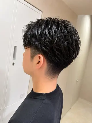 ショート メンズ loe博多 五十嵐弘雄のヘアスタイル