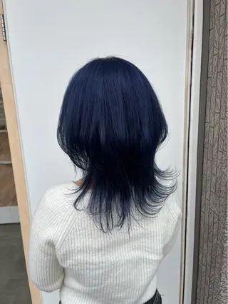 カラー ブリーチカラー HAZUKI🦖のヘアスタイル
