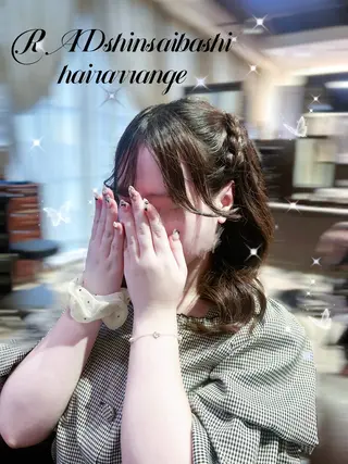 ヘアアレンジ RAD心斎橋 .†⋆RICOのマツエク・マツパデザイン