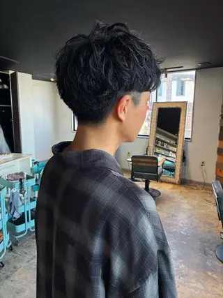 パーマ メンズ 新規再来率No.1 金山/メンズパーマのヘアスタイル