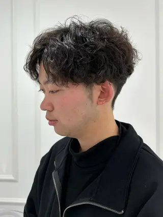 パーマ メンズ 髪質改善/艶カラー /EisoAkariのヘアスタイル