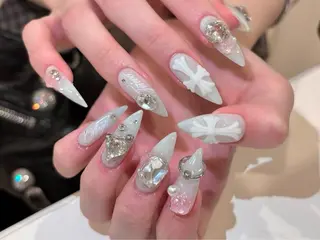ネイル Sora  Nail 長さ出し専門店のネイルデザイン