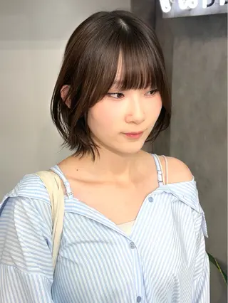 ショート ボブ/ ミディアムKOUGAのヘアスタイル