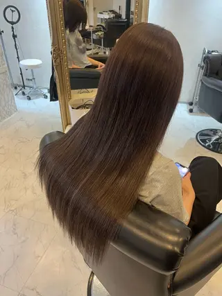 ロング ケアブリーチ&シール エクステの店和田翔莉のヘアスタイル