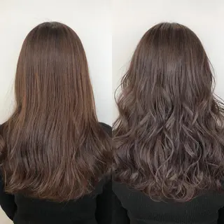 セミロング カラー 【透明感、艶髪】西村 有司のヘアスタイル