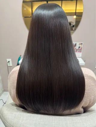 ロング 🌼縮毛矯正🌼 中野有騎🦕のヘアスタイル