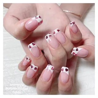 ミディアム ネイル 🐾enen style 🐾のネイルデザイン
