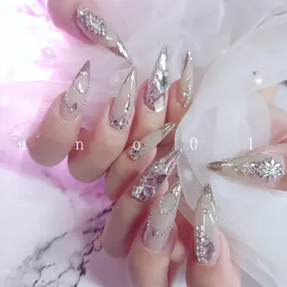 ネイル 梅田🦄中崎町🩵 u n o 0 1のネイルデザイン