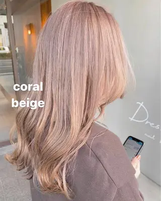 ロング カラー ハイトーンカラー♡ yuのヘアスタイル