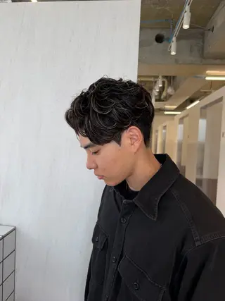 パーマ メンズ KAITO メンズ特化美容師のヘアスタイル
