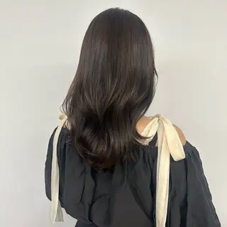 ロング カラーモデル募集/ 小山栞のヘアスタイル