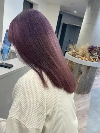 セミロング Loob.TOKYO MIYA🌈のヘアスタイル