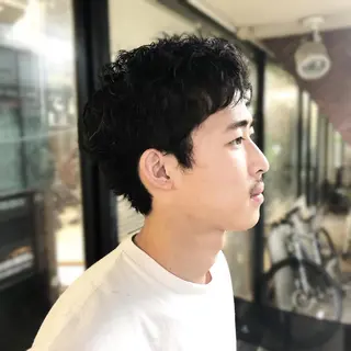 メンズ メンズ特化✂️栗原 侑也のヘアスタイル