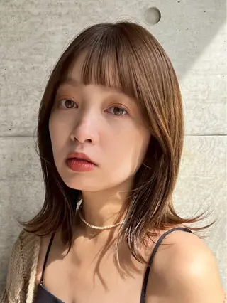 ミディアム comfy コンフィーのヘアスタイル