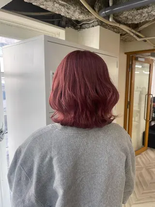 ショート カラー ハナ💎中韓/艶髪 ハイトーン/エクステのヘアスタイル