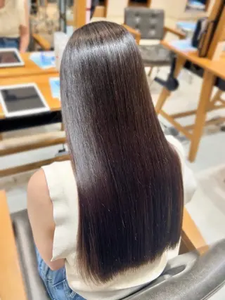 セミロング 🌈レイヤー特化 ×髪質改善🌈きりのヘアスタイル