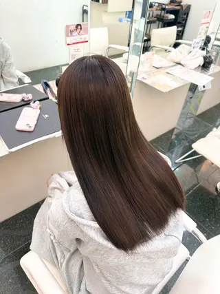 ロング 透明感カラー💎 岩崎美優のヘアスタイル