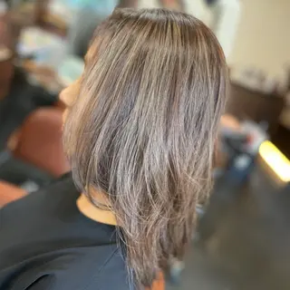 ミディアム カラー ヘアアレンジ キッズ Hikari /京都駅美容室のヘアスタイル