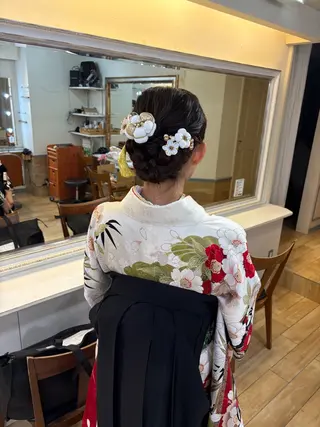 ヘアアレンジ 韓国ヘアー🇰🇷 MIWAのヘアスタイル