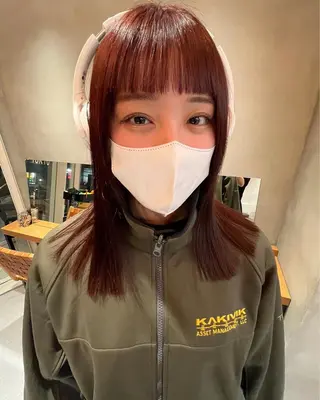ミディアム カラー 似合わせレディース/ メンズ/あゆかのヘアスタイル