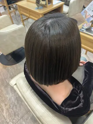 カラー 縮毛矯正⚡️カラー いいじまのヘアスタイル