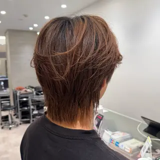 メンズ NATSUNO ✮ボブ/縮毛矯正のヘアスタイル