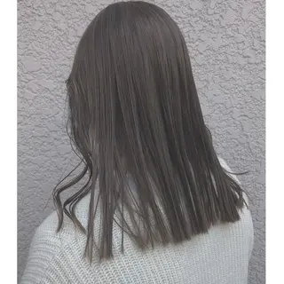 セミロング yajima Moemiのヘアスタイル
