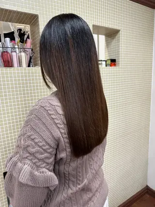 ロング 濱野 黎士のヘアスタイル