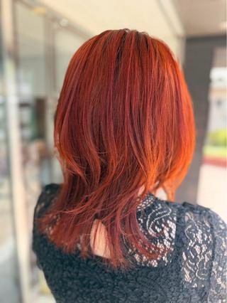 カラー ヤマダ トモナ 🍒🫧‪のヘアスタイル