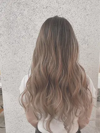 ロング カラー パーマ ヘアアレンジ ✨ハイクオリティ✨ 山本香也のヘアスタイル
