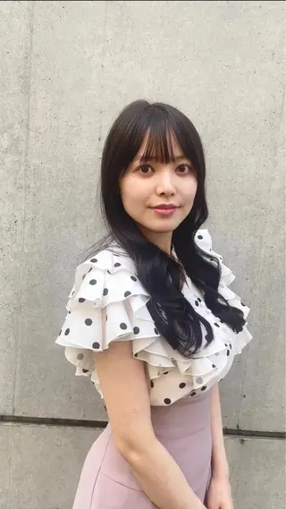ロング カラー ご新規様限定 透明感カラーKANAのヘアスタイル