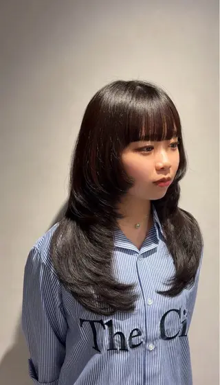 ロング 彩華 🎀 西梅田美容室のヘアスタイル