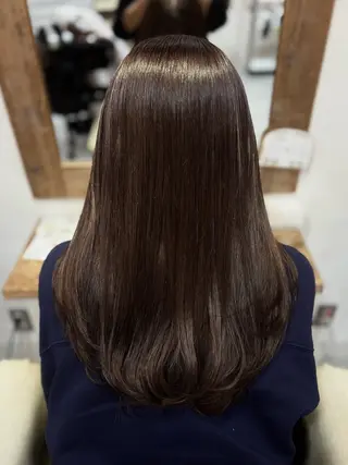 セミロング カラー 草津美容室🪽 Coconeのヘアスタイル