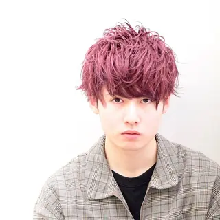 カラー メンズ 柏メンズカットパーマ NO.1タイチのヘアスタイル