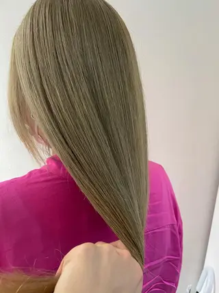 ロング カラー 大人ボブと似合 わせカラー/馬場 翼のヘアスタイル